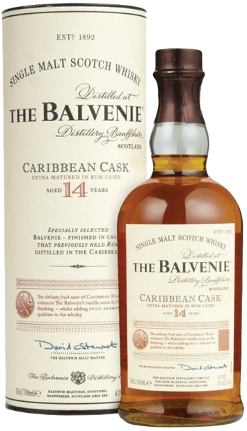 Виски Balvenie Caribbean Cask, 14 летней выдержки 0.7 л