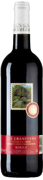 Вино Les Granitiers красное 0.75 л