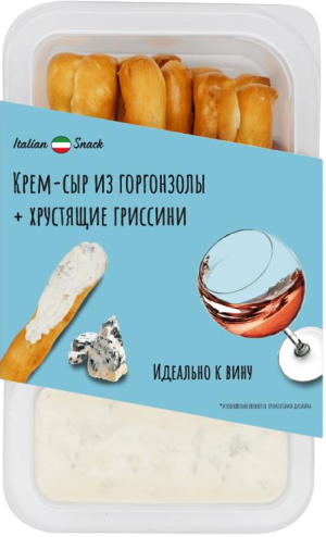 Изображение товара Крем-сыр Italian Snack из горгонзолы