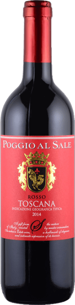 Вино Poggio Al Sale, Toscana Rosso 0.75 л