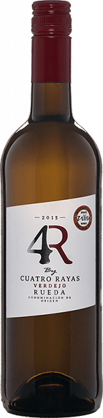 Вино белое сухое Cuatro Rayas, 4R Verdejo, Rueda DO 0.75 л