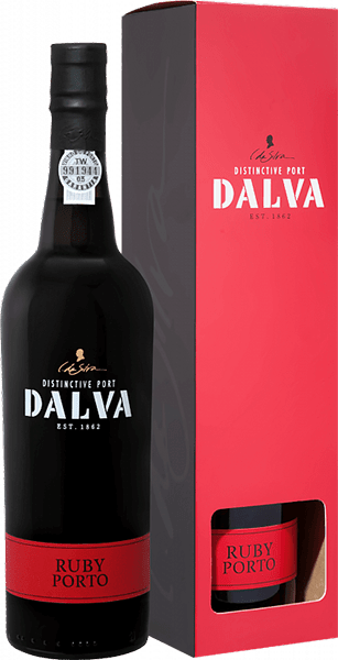 Портвейн Dalva Ruby Porto, в подарочной упаковке 0.75 л