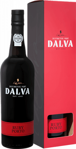 Изображение товара Портвейн Dalva Ruby Porto, в подарочной упаковке