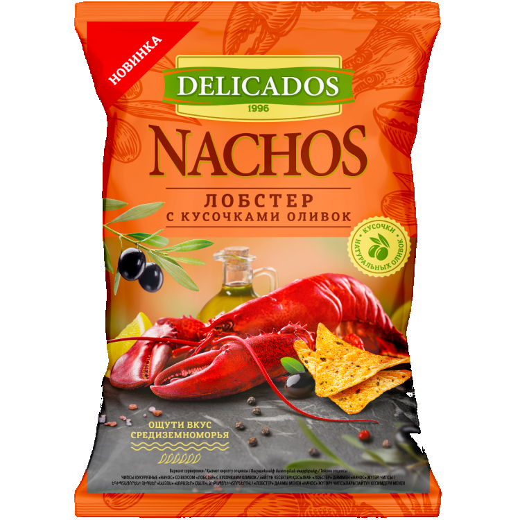 Delicados лобстер с кусочками оливок