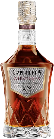 Изображение товара Коньяк Старейшина 20 лет MEMORIES 0.7 л, российский премиум класс