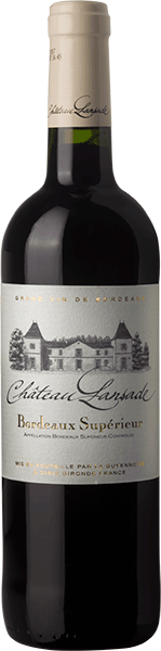Вино Chateau Lansade, Bordeaux Superieur AOC 0.75 л