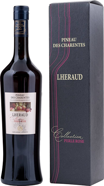 Вино Lheraud Pineau des Charentes Collection Perle Rose, Gift Box 0.75 л