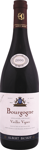 Вино Bourgogne Vieilles Vignes de Pinot Noir Red Dry 0.75 л