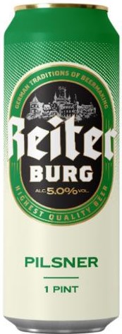 Светлое пиво Reiter Burg Pilsner 0.568 л