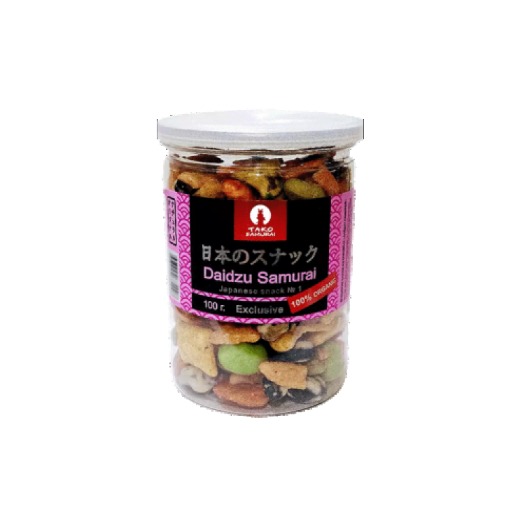 Tako Samurai Японские снеки из бобовых Daidzu Samurai