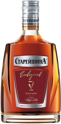 Изображение товара Коньяк Старейшина 5 летней выдержки Фляжка