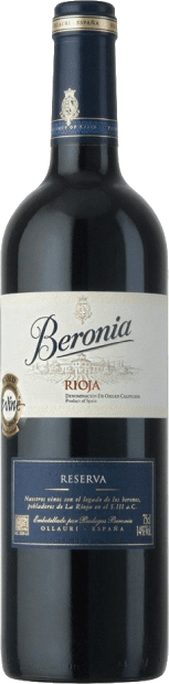 Вино Beronia Reserva Rioja DOC 0.75 л