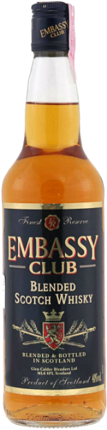 Виски Embassy Club, 3 летней выдержки 0.5 л
