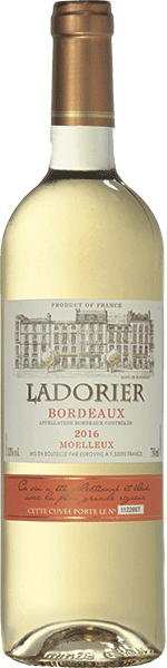 Вино Ladorier Bordeaux Moelleux 0.75 л