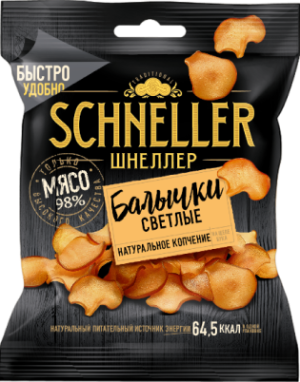 Изображение товара Балычки светлые Шнеллер - вкусная рыбная закуска