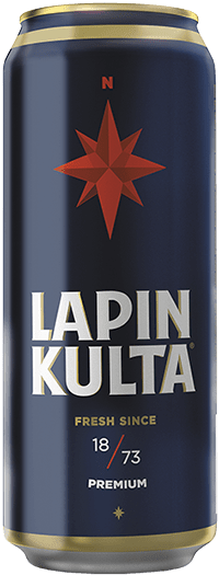 Светлое пиво Lapin Kulta в банке 0.5 л