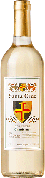 Вино Santa Cruz Chardonnay 0.75 л