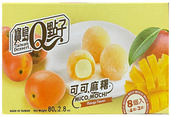 Изображение товара Какао моти Qidea с манго