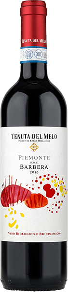 Вино Tenuta del Melo, Piemonte DOC Barbera 0.75 л