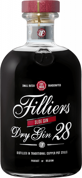 Джин Filliers, Dry Gin 28 Sloe Gin 0.5 л
