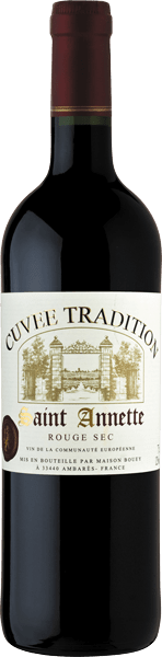 Вино Saint Annette Cuvee Tradition, Rouge Sec 0.75 л