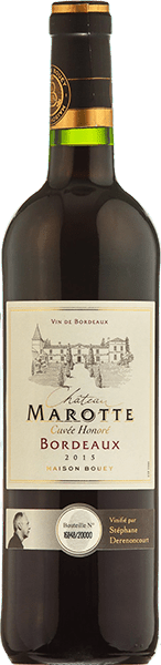 Вино Chateau Marotte, Cuvee Honore, Bordeaux 0.75 л