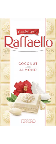 Белый шоколад Raffaello Coconut and Almond