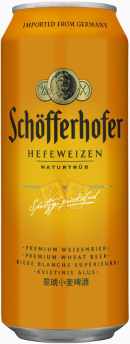 Изображение товара Светлое пиво Shofferhofer Hefeweizen