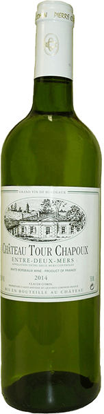 Вино Chateau Tour Chapoux, Entre-deux-Mers AOC 0.75 л