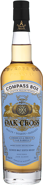 Виски Compass Box, Oak Cross, в подарочной упаковке 0.7 л