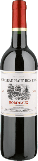 Вино Chateau Haut Bon Fils, Bordeaux AOC 0.75 л