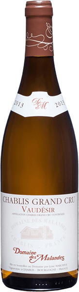 Вино Domaine des Malandes, Chablis Grand Cru Vaudesir AOC 0.75 л
