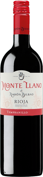 Вино Ramon Bilbao, Monte Llano Tinto, Rioja DOC 0.75 л