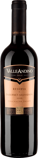 Вино Valle Andino, Reserva Cabernet Sauvignon 0.75 л