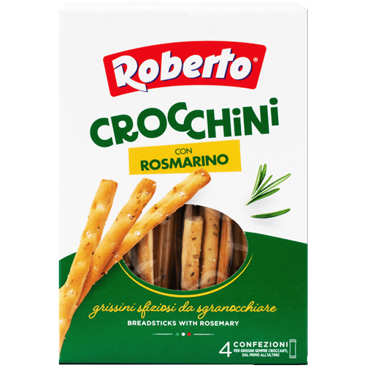 Палочки хлебные Roberto Grissini Crocchini с розмарином 250гр