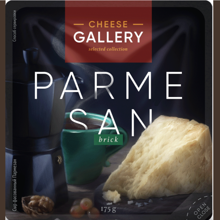 Сыр Пармезан 32% Cheese Gallery сыр твёрдый пармезан cheese gallery 32% кусок 175 г