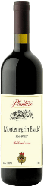 Вино Plantaze Montenegrin Black Semi-sweet 0.75 л