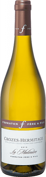 Вино La Matiniere Blanc, Crozes-Hermitage AOP 0.75 л