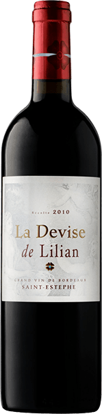 Вино La Devise de Lilian, Saint-Estephe AOC 0.75 л