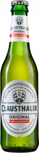Изображение товара Безалкогольное пиво Clausthaler Classic Non-Alcoholic 0.33 л