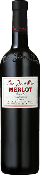 Вино Les Jamelles, Merlot, Pays d'Oc IGP 0.75 л
