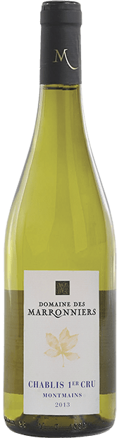 Вино Domaine De Marronniers Chablis Premier Cru Montmains 0.75 л