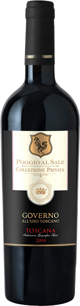 Вино Poggio Al Sale, Collezione Privata Governo all’uso Toscano 0.75 л