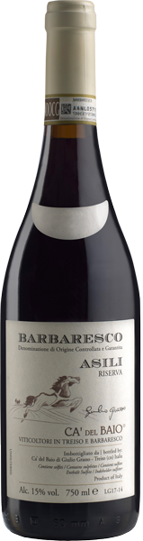 Вино Ca' Del Baio Barbaresco Asili Riserva Red Dry 0.75 л
