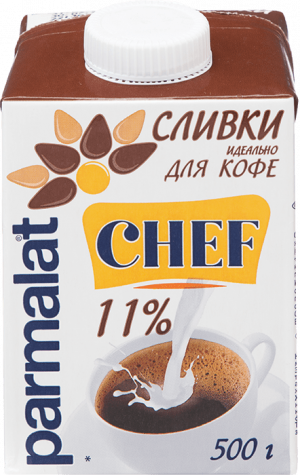 Изображение товара Сливки Parmalat Chef для кофе 11%