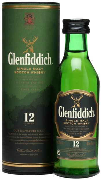 Виски Glenfiddich Special Reserve, 12 летней выдержки 0.05 л