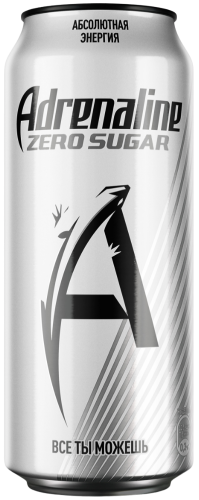 Изображение товара Adrenalin Zero Sugar Silver Energy