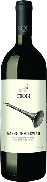 Вино Stobi, Makedonsko Crveno 1 л красное полусухое