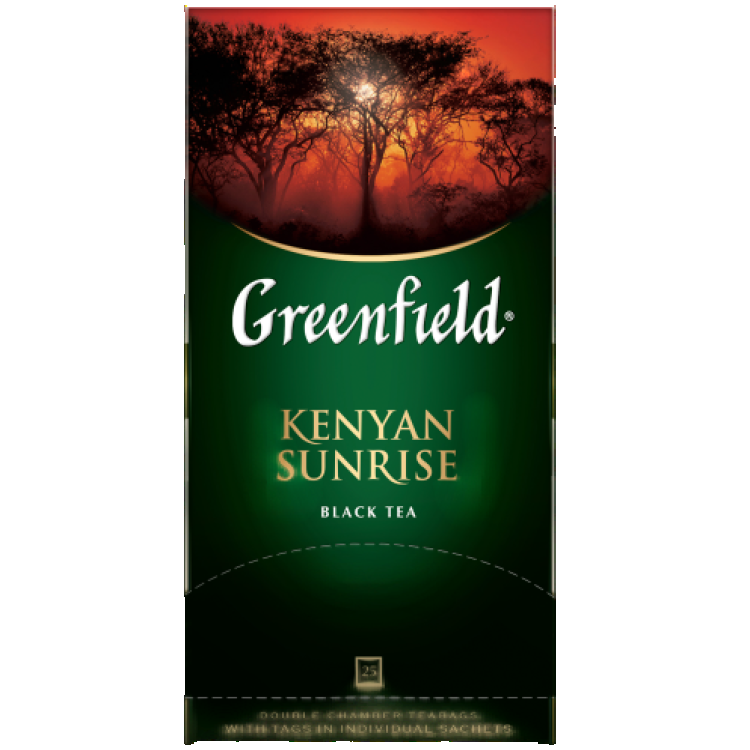 Чай черный Greenfield Kenyan Sunrise 25 пакетиков