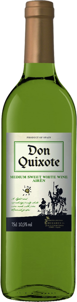Вино Don Quixote white medium sweet, Vino de Mesa 0.75 л
